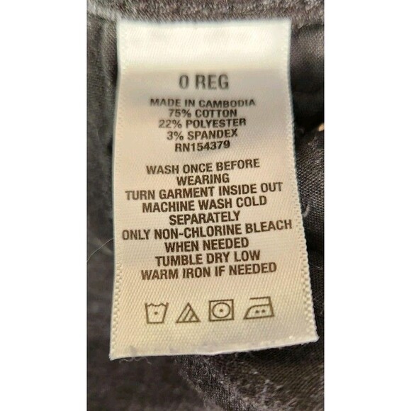 Aeropostale Skinny Jeans Womens Size 0 Black - Picture 7 of 8